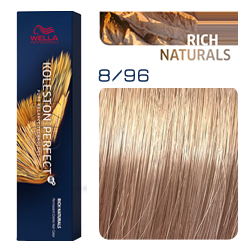 Wella Koleston Perfect ME+ Rich Naturals - Крем-краска для волос 8/96 Панакота 60 мл