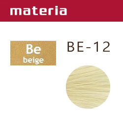 LEBEL Краска для волос materia BE12 - Супер блондин бежевый 80 гр