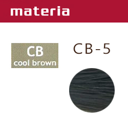 LEBEL Краска для волос materia CB5 - Светлый шатен холодный коричневый 80 гр