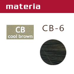 LEBEL Краска для волос materia CB6 - Темный блондин холодный коричневый 80 гр