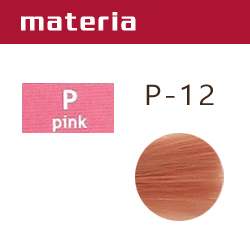 LEBEL Краска для волос materia P12 - Супер блонд розовый 80 гр