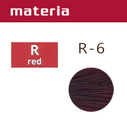 LEBEL Краска для волос materia R6 - Тёмный блондин красный 80 гр