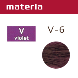 LEBEL Краска для волос materia V6 - Тёмный блондин фиолетовый 80 гр