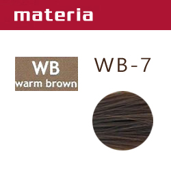 LEBEL Краска для волос materia WB7 - Блондин тёплый коричневый 80 гр