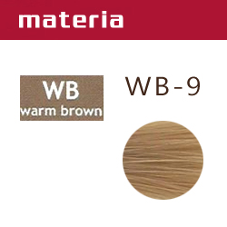 LEBEL Краска для волос materia WB9 - Очень светлый блондин тёплый коричневый 80 гр