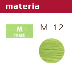 LEBEL Краска для волос materia M12 - Супер блондин матовый 80 гр