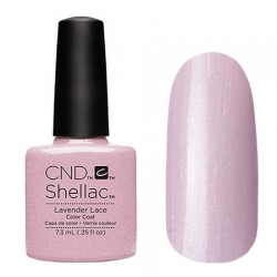 CND Shellac Lavender Lace - Гель-лак для ногтей 7,3 мл цвет светло-лиловый с перламутром