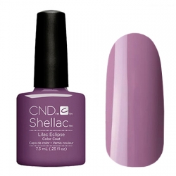 CND Shellac Lilac Eclipse - Гель-лак для ногтей 7,3 мл спокойный пыльно-лиловый оттенок