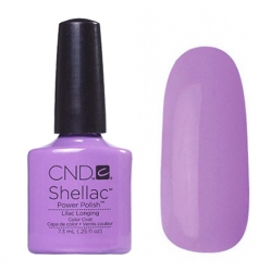 CND Shellac Гель-лак для ногтей Lilac Longing 7,3 мл ярко-фиолетовый, лиловый, эмаль.