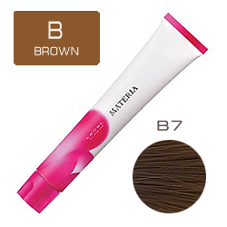 LEBEL Краска для волос Materia B7 - Блондин коричневый 80 гр