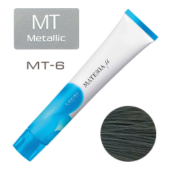 LEBEL Materia µ Layfer MT6 - Тонирующая краска лайфер, Тёмный блондин металлик 80гр