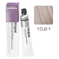 L'Oreal Professionnel Majirel - Краска для волос Мажирель 10.21 Супер светлый блондин перламутрово-пепельный 50 мл