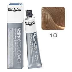L'Oreal Professionnel Majirel Cool Cover - Краска для волос Кул Кавер 10 Очень очень светлый блондин 50 мл
