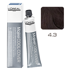 L'Oreal Professionnel Majirel Cool Cover - Краска для волос Кул Кавер 4.3 Шатен золотистый 50 мл