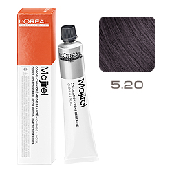 L'Oreal Professionnel Majirel Majirouge - Краска для волос Мажирель 5.20 Светлый шатен интенсивный перламутровый 50 мл