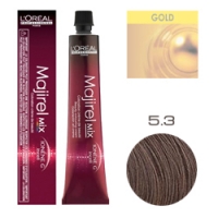 L'Oreal Professionnel Majirel - Краска для волос Мажирель 5.3 Светлый шатен золотистый 50 мл