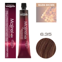 L'Oreal Professionnel Majirel - Краска для волос Мажирель 6.35 тёмный блондин золотистый красное дерево 50 мл