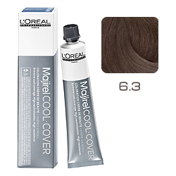 L'Oreal Professionnel Majirel Cool Cover - Краска для волос Кул Кавер 6.3 Темный блондин золотистый 50 мл 