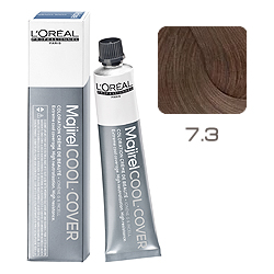 L'Oreal Professionnel Majirel Cool Cover - Краска для волос Кул Кавер 7.3 Блондин золотистый 50 мл 