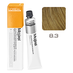 L'Oreal Professionnel Majirel - Краска для волос Мажирель 8.3 Светлый блондин золотистый 50 мл