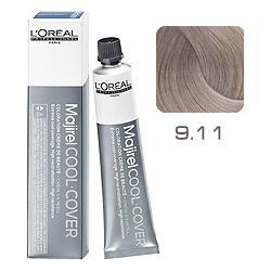 L'Oreal Professionnel Majirel Cool Cover - Краска для волос Кул Кавер 9.11 Очень светлый блондин глубокий пепельный 50 мл