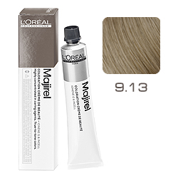 L'Oreal Professionnel Majirel - Краска для волос Мажирель 9.13 Очень светлый блондин пепельно-золотистый 50 мл