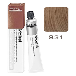 L'Oreal Professionnel Majirel - Краска для волос Мажирель 9.31 Очень светлый золотисто-пепельный 50 мл