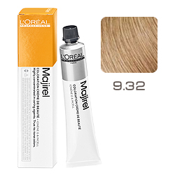 L'Oreal Professionnel Majirel - Краска для волос Мажирель 9.32 Очень светлый блондин золотисто-перламутровый 50 мл