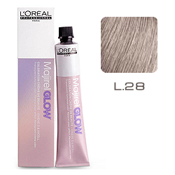 L'Oreal Professionnel Majirel GLOW Light Base - Краска для волос .28 Песочно-розовый (для светлых баз от 6 до 10) 50 мл