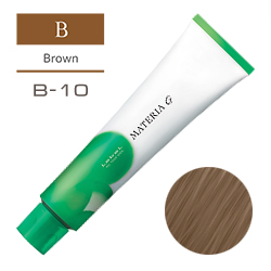 LEBEL Краска для волос Materia G Тон B10 - Яркий коричневый 120 гр