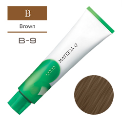 LEBEL Краска для волос Materia G Тон B9 - Очень светлый коричневый 120 гр