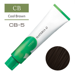 LEBEL Краска для волос Materia G Тон CB5 - Светлый шатен холодный 120 гр