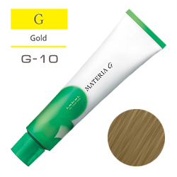 LEBEL Краска для волос Materia G Тон G10 - Яркий блондин желтый 120 гр.