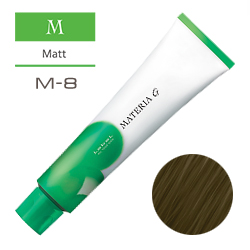 LEBEL Краска для волос Materia G Тон M8 - Светлый блондин матовый 120 гр.