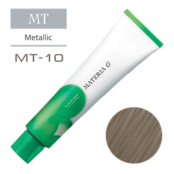 LEBEL Краска для волос Materia G Тон MT10 - Яркий блондин металлик 120 гр.