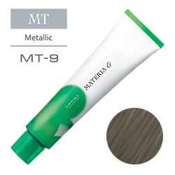 LEBEL Краска для волос Materia G Тон MT9 - Очень светлый блондин металлик 120 гр.