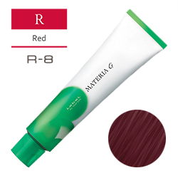 LEBEL Краска для волос Materia G Тон R8 - Светлый блондин красный 120 гр.
