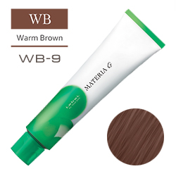 LEBEL Краска для волос Materia G Тон WB9 - Очень светлый блондин теплый 120 гр.