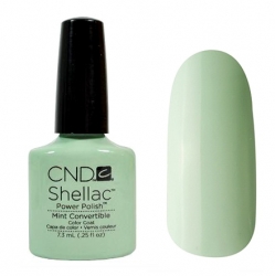 CND Shellac Mint Convertible - Гель-лак для ногтей 7,3 мл бледно-мятный эмаль.