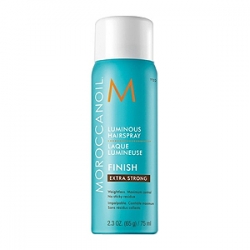  MoroccanOil Luminous Extra Strong Hairspray - Сияющий лак для волос экстра сильной фиксации 75 мл