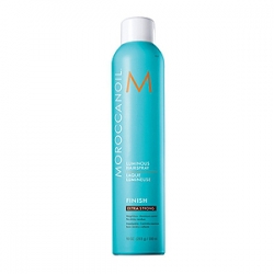  MoroccanOil Luminous Extra Strong Hairspray - Сияющий лак для волос экстра сильной фиксации 330 мл