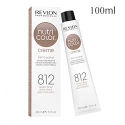 Revlon Professional Nutri Color Creme 812 Pearly Beige - Крем-краска тон Жемчужный бежевый 100 мл