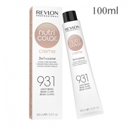 Revlon Professional Nutri Color Creme 931 Light Beige - Крем-краска тон Светлый бежевый 100 мл