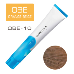 LEBEL Materia µ Layfer OBE10 - Тонирующая краска лайфер, Яркий блондин оранжево-бежевый 80гр