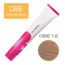 LEBEL Краска для волос Materia OBE12 - Супер блондин оранжево-бежевый 80 гр