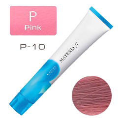 LEBEL Materia µ Layfer P10 - Тонирующая краска лайфер, Яркий блондин розовый 80гр