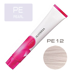 LEBEL Краска для волос Materia PE12 - Супер блондин перламутровый 80 гр