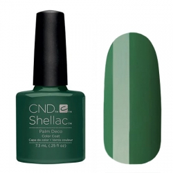 CND Shellac Palm Deco - Гель-лак для ногтей 7,3 мл темно-зеленый, эмалевый