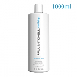 Paul Mitchell Clarifying Shampoo Two - Шампунь очищающий для нормальных и жирных волос, 1000 мл