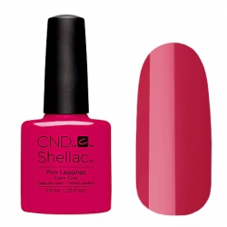 CND Shellac Pink Leggings - Гель-лак для ногтей 7,3 мл насыщенный розовый оттенок